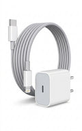 20W Fast Charger for iPhone with USB-C Power Adapter and Lightning Cable